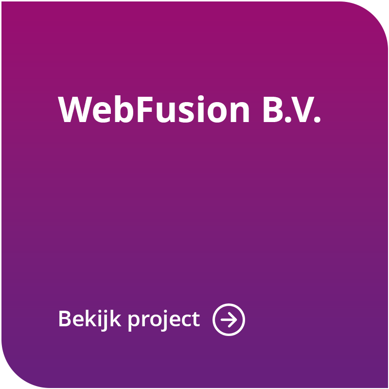 Fusie WebFusion B.V.