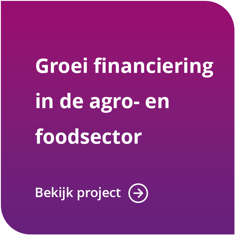 Groei financiering in de agro- en foodsector