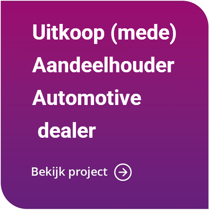 Uitkoop aandeelhouder automotive dealer