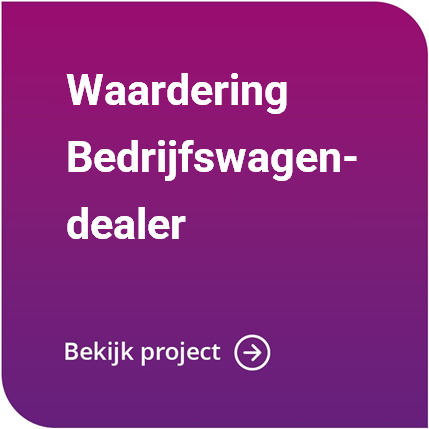 Waarderingsproject bedrijfswagen dealer