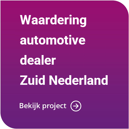 Waardering automotive dealer in Zuid-Nederland