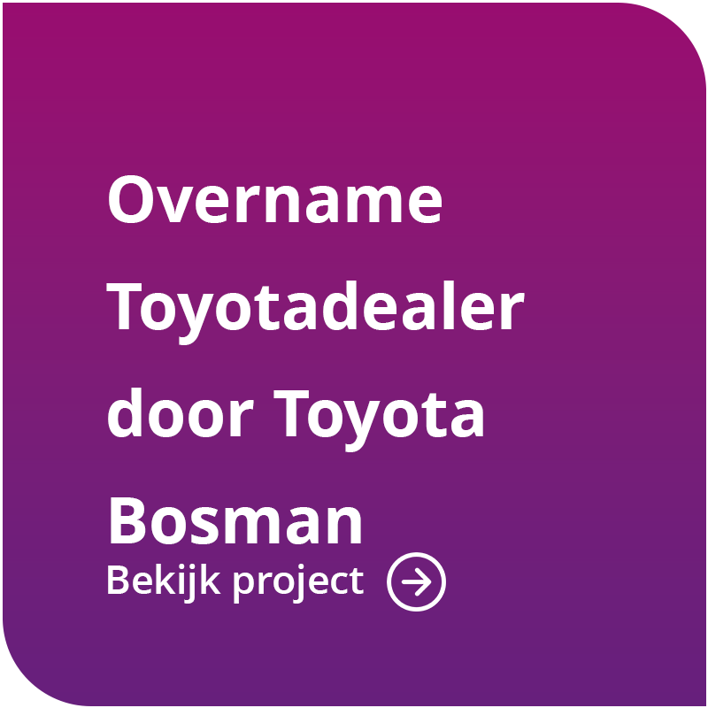 Toyota Bosman: Aankoop Toyota dealer