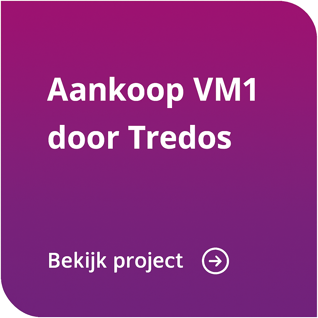 Aankoop VM1 door Tredos