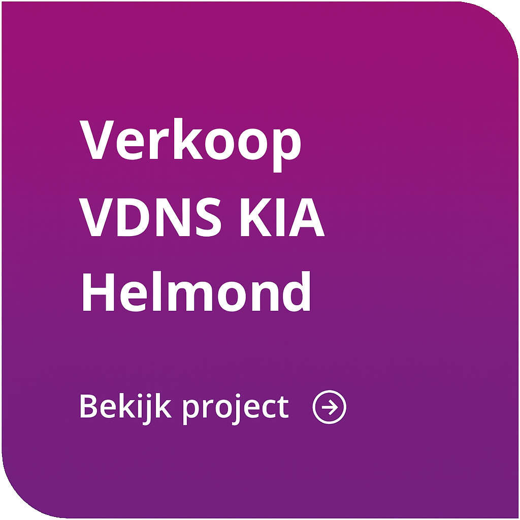 Verkoop VDNS KIA Helmond aan Oostendorp